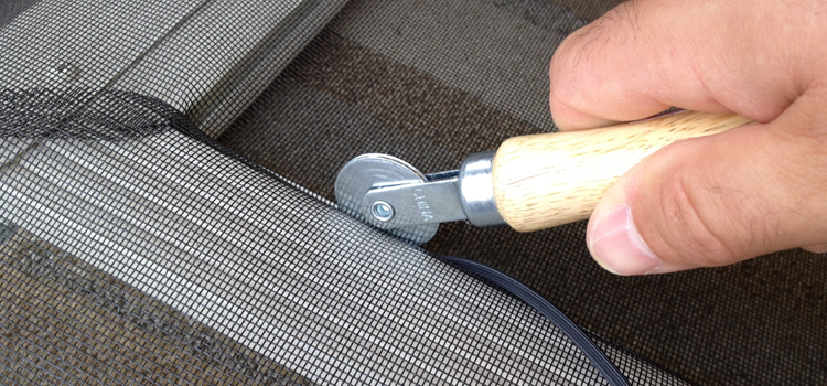 metal screen door repair in Vista